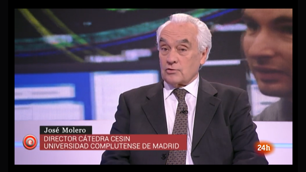 Intervención de José Molero en el programa “Emprende” (minuto 19:00)