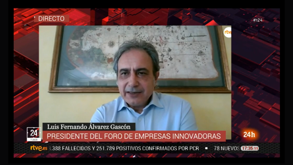 Entrevista a Luis Fernando Álvarez-Gascón en “La tarde 24h”, julio 2020