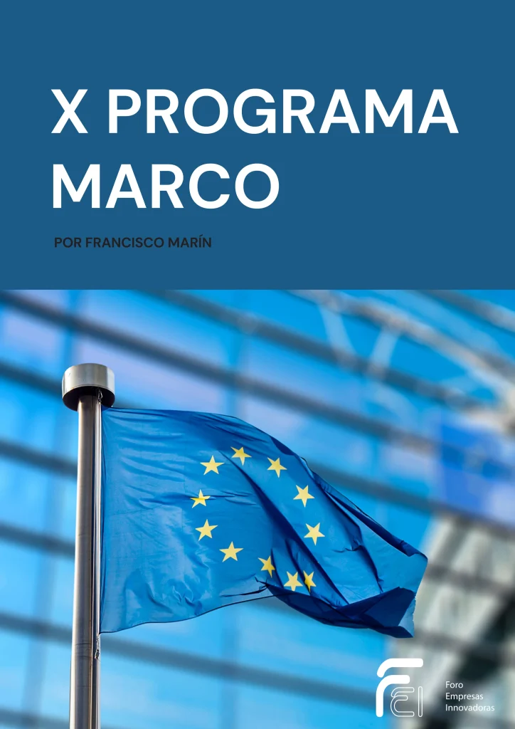 Portada artículo de Francisco Marín "Reflexiones sobre el X Programa Marco"